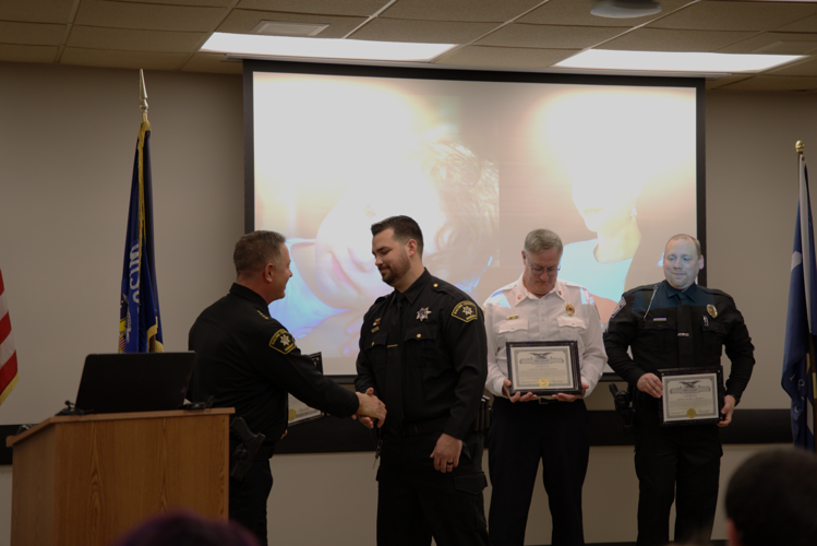 Deputy White receives award