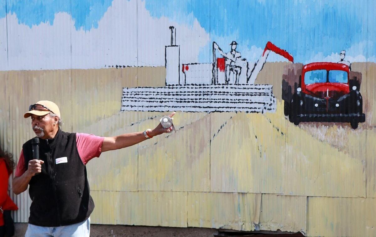 National Tourism Week kicks off with in-progress W. Railway St. mural unveiling