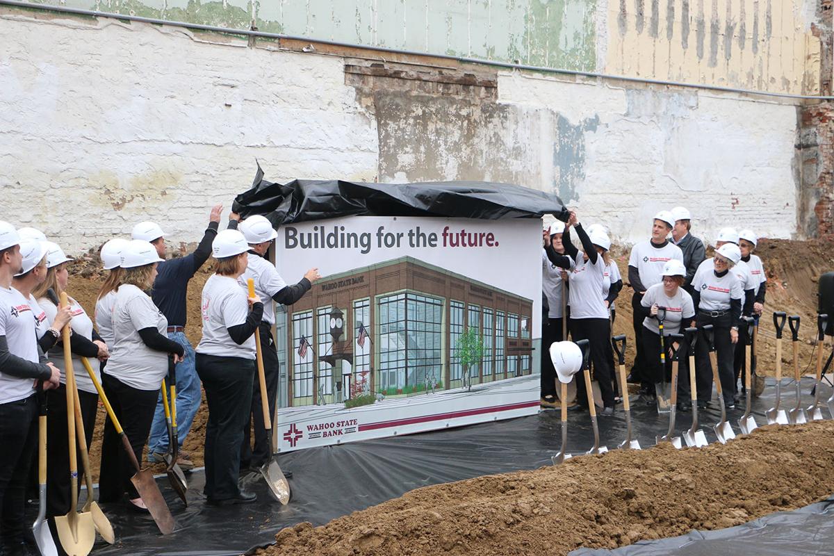 New Bank Design Unveiled At Groundbreaking News Wahoo Ashland