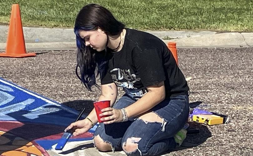 ReConnect students expand community service resumes with three new Terrytown crosswalk murals