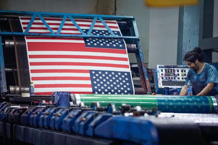Annin Flagmakers in South Boston, Va. have produced American flags for most major moments in history since the Civil War, including President Lincoln's inauguration and casket, the opening of the Brooklyn Bridge, the Apollo 11 mission and the bicentennial.
