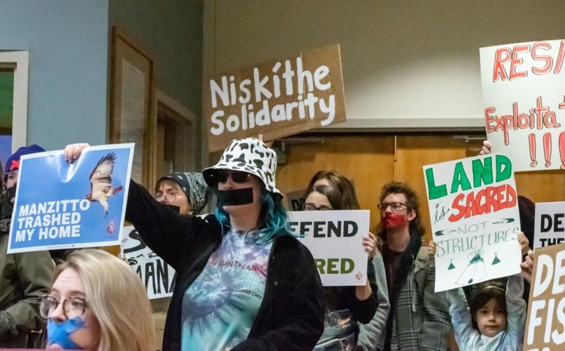 Wilderness Crossing protest, 2.13