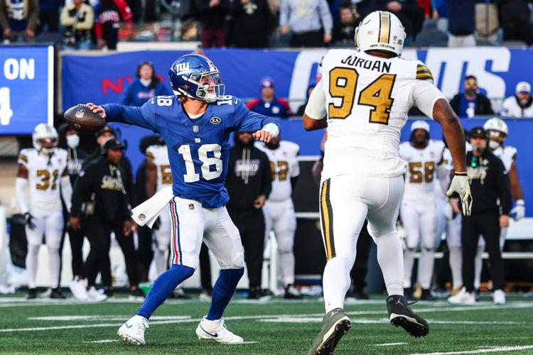 NFL: New Orleans Saints at New York Giants