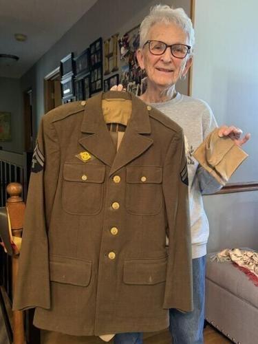 war letters - p2- dad's Army coat