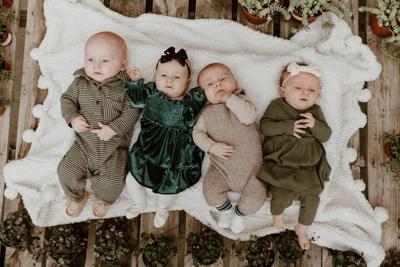 These 4 moms, home in Waterloo for the holidays, always can ask a sister for baby advice