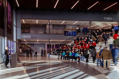Fieldhouse atrium