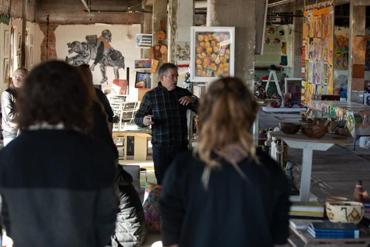 COPYRIGHT RESTRICTED/McCook art gallery