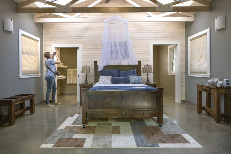 Glamping cabins