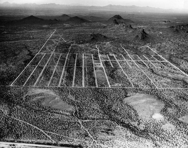 Tucson aerial, 1953
