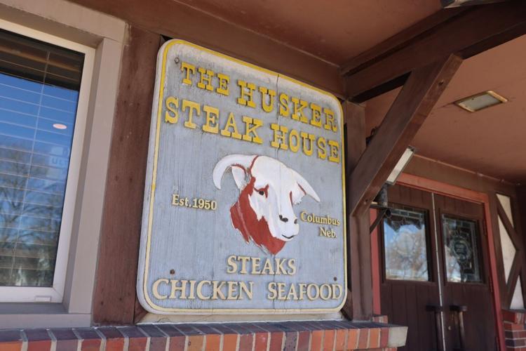 Husker Steak House sign