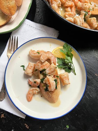 Scampi alla Buonavia