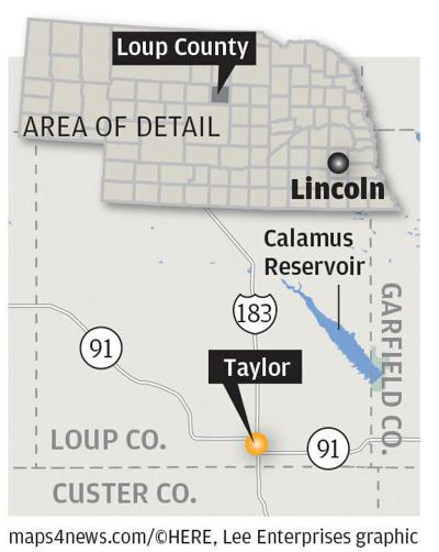 Taylor locator map