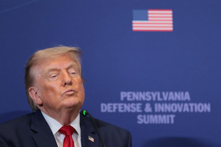 U.S. President Donald Trump travels to Pennsylvania for Pennsylvania Defense and Innovation Summit