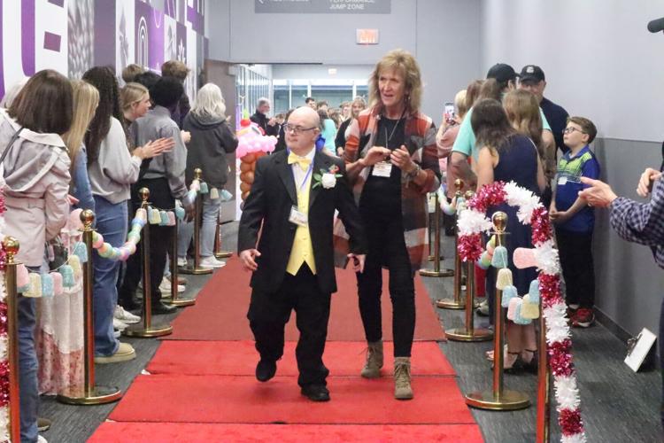 David and Brenda on the red carpet