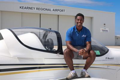 unk-pilot -p1 - testing his wings