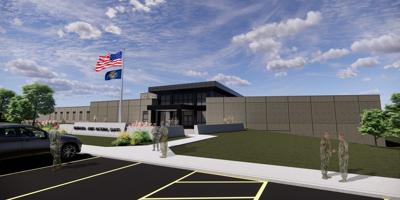 Artist's rendering of Bellevue Readiness Center