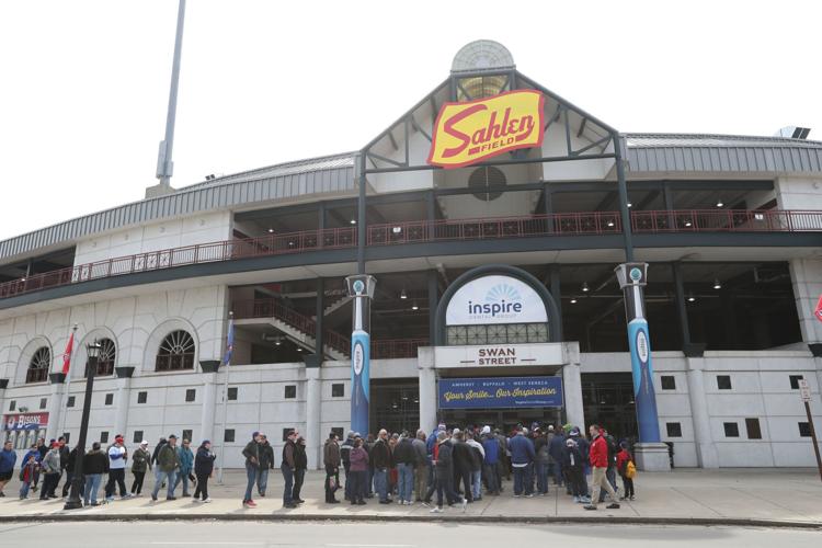012580453 McCoy Sports Opening Day as the Bisons face Scranton/Wilkes-Barre