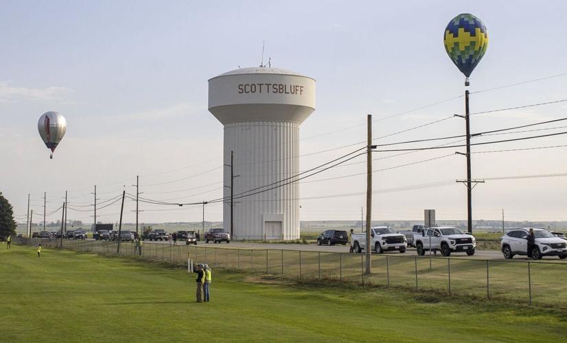 Balloons Scottsbluff Water Tower