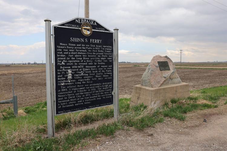Historical markers along NE 64