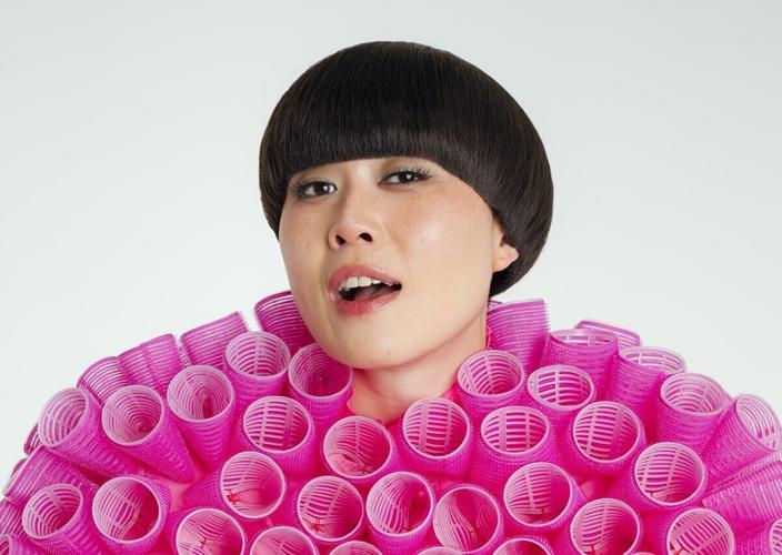 Comedian Atsuko Okatsuka said throwing out the first pitch at a Chicago Cubs game was a fun experience. (Lee Jameson)