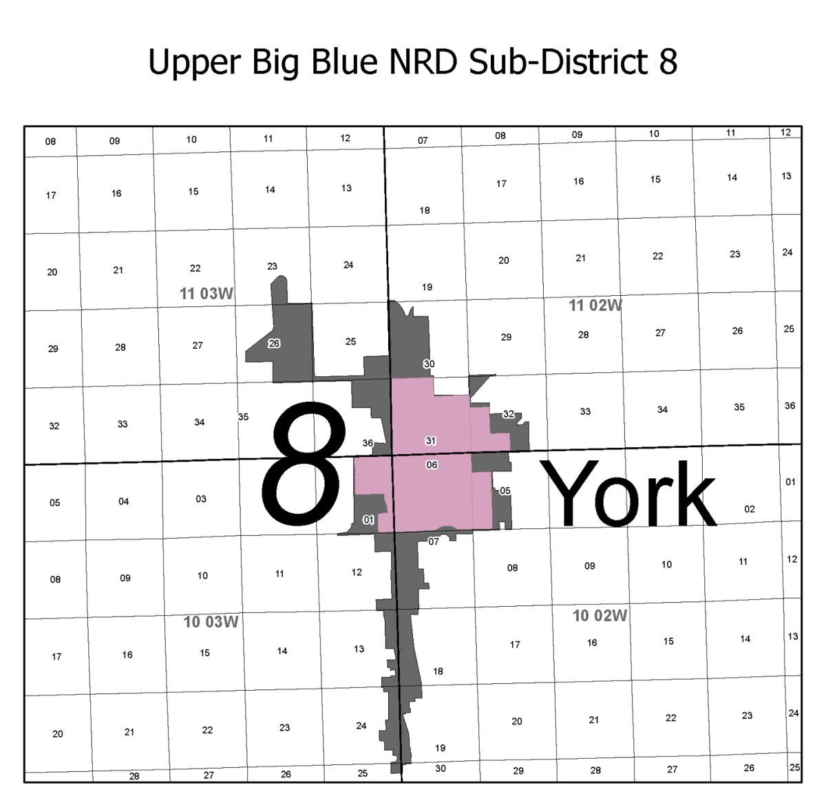 Subdistrict 8 Boundaries