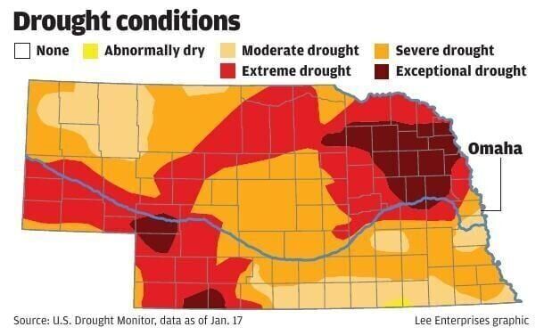 Drought map