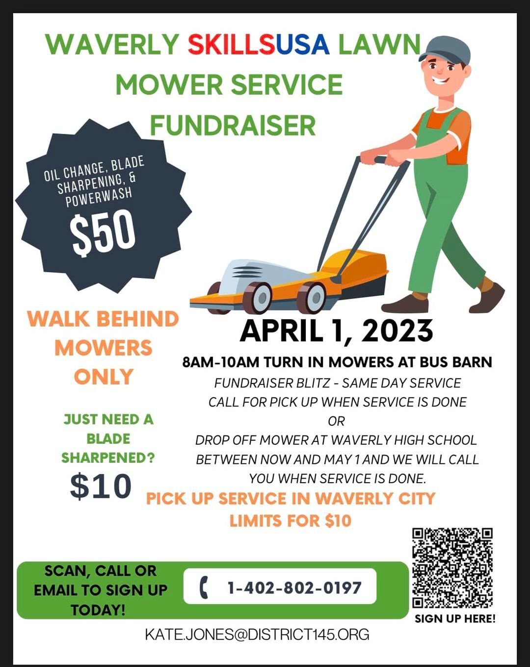 Days discount mower service