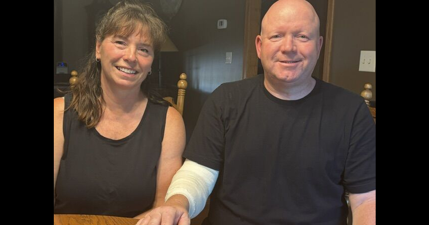 Seeing flames, Kearney man didn't hesitate. He ran into the camper and saved a woman's life.