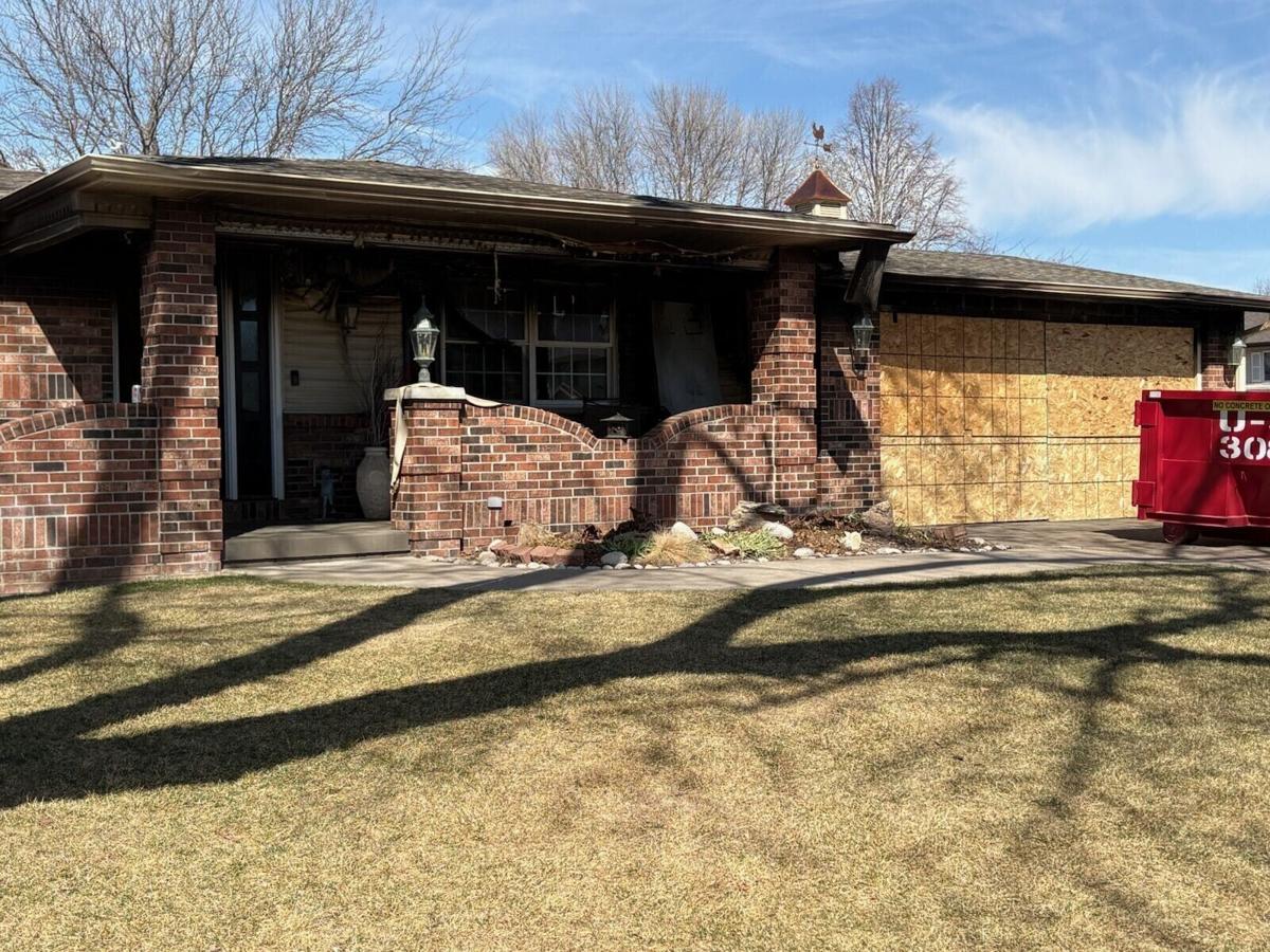 Garage substantially damaged in north-central Kearney fire