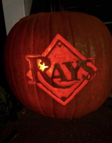baseball-pumpkins- p1 - Tampa Bay Rays