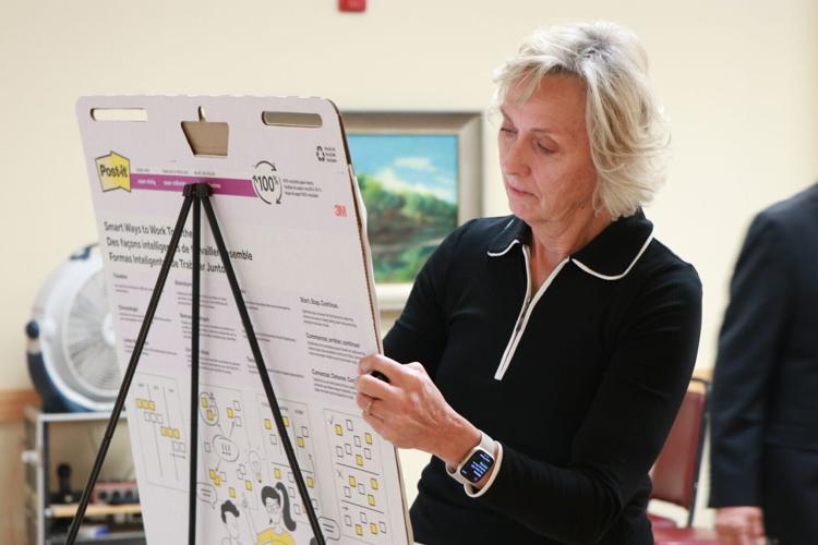 Lynne Walz hosts ice cream social, hears community concerns at Legacy of the Plains