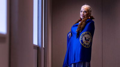 Looking for a new path in life, the Navy gave Patricia WhiteBear a chance to see the world