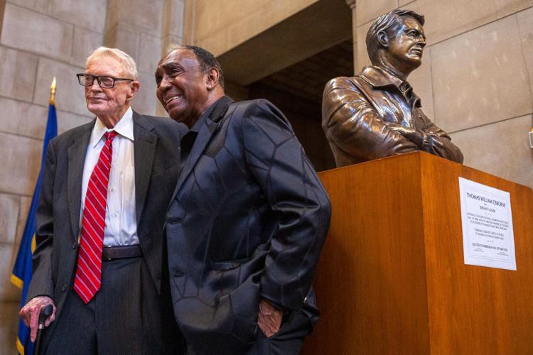 Tom Osborne Nebraska Hall of Fame Induction