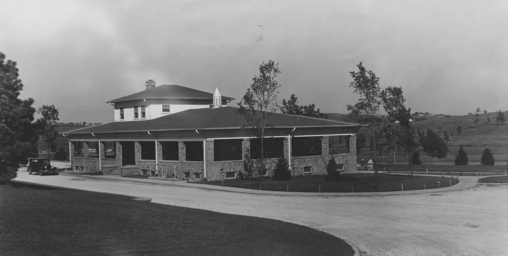 Benson Park pavilion 1940
