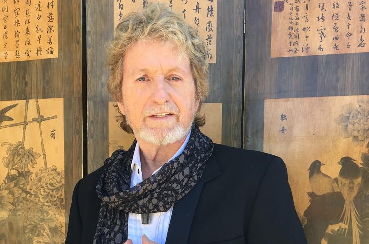 Musician Jon Anderson of Yes.