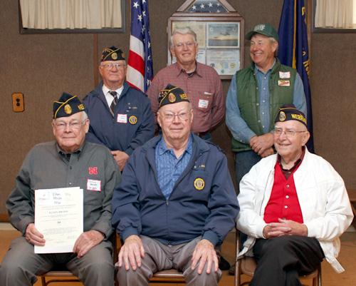 Ceresco Legion Post honors long time members