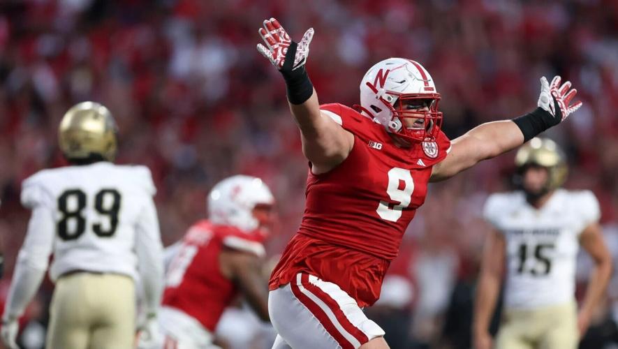 Nebraska helmet