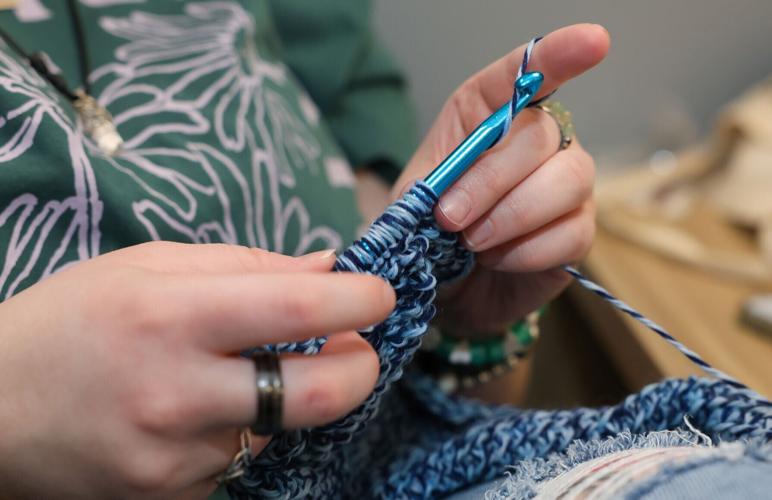 unk-crochet club - p3 - busy hands