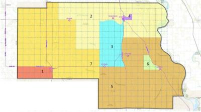 Revised Thurston County board districts map-Nov. 2023