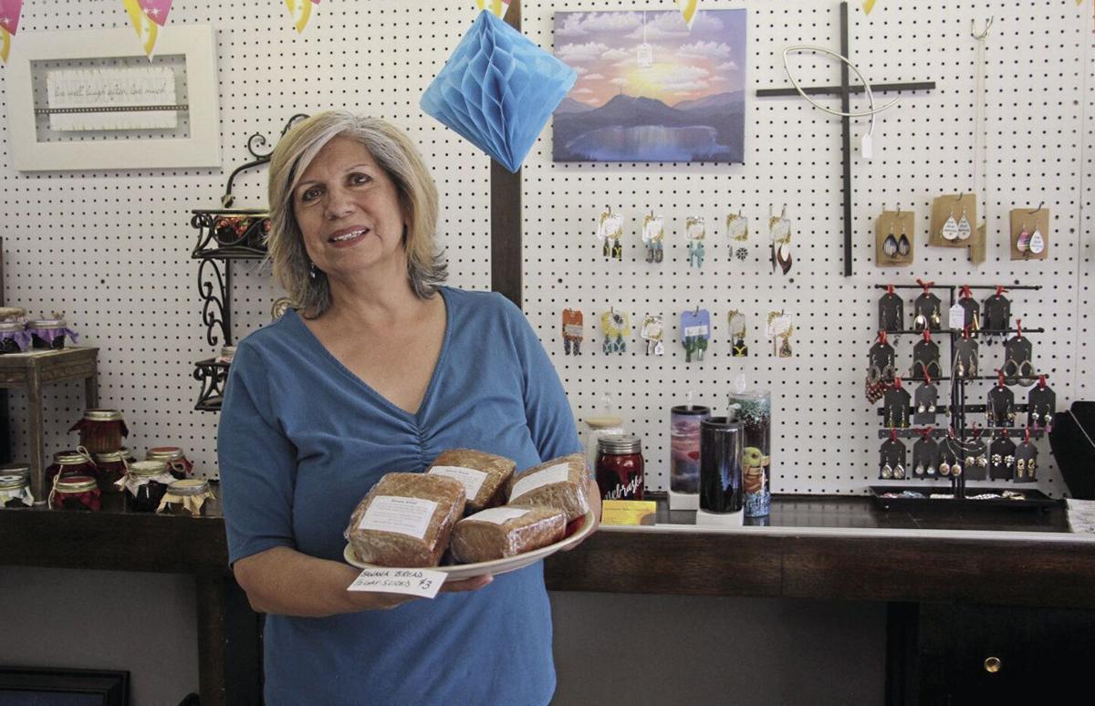 Mitchell woman sells homemade works of joy at new store