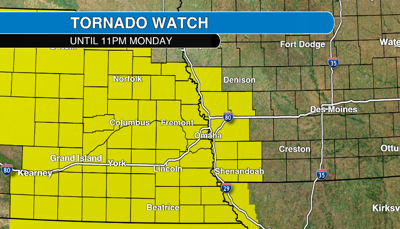 Eastern NE Tornado Watch 5-6-24
