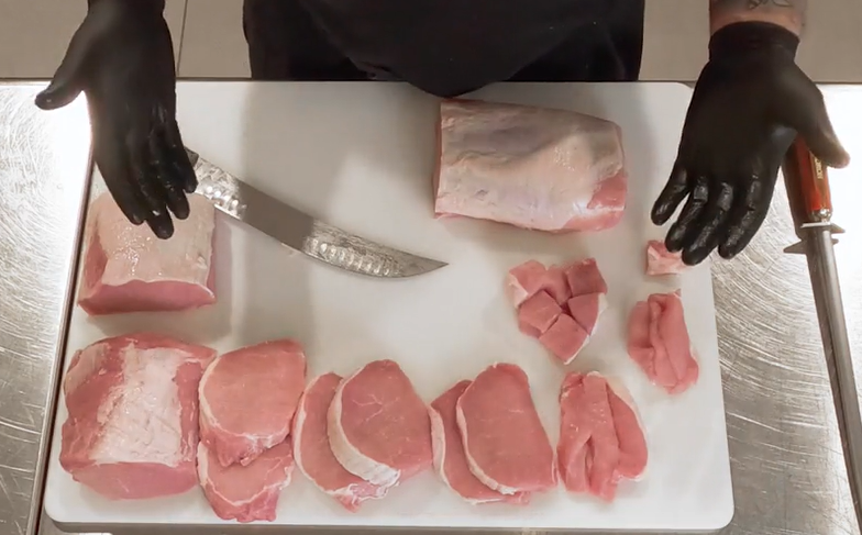 pork loin cuts