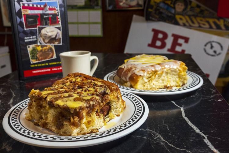 Tina's Cafe Cinamon Roll, 6.26