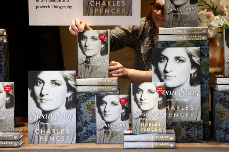 Memoir by Princess Diana's brother goes on sale, in London