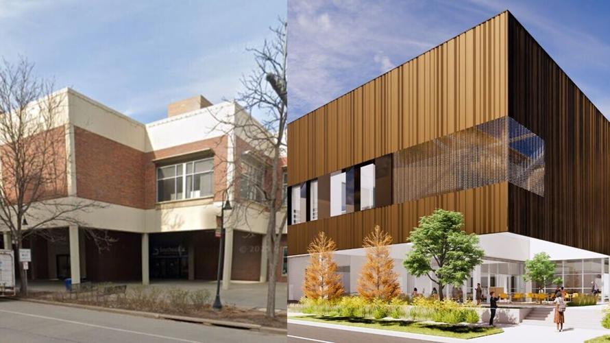 Lincoln Central Library project illustration