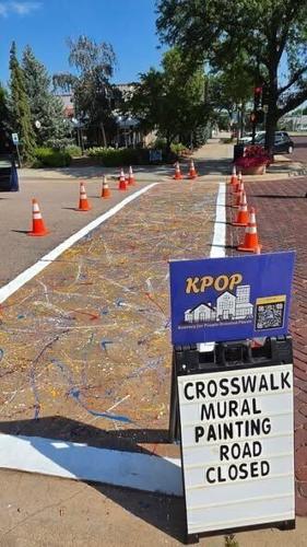 Crosswalk Mural