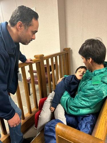 US Immigration Enforcement Boy Detained