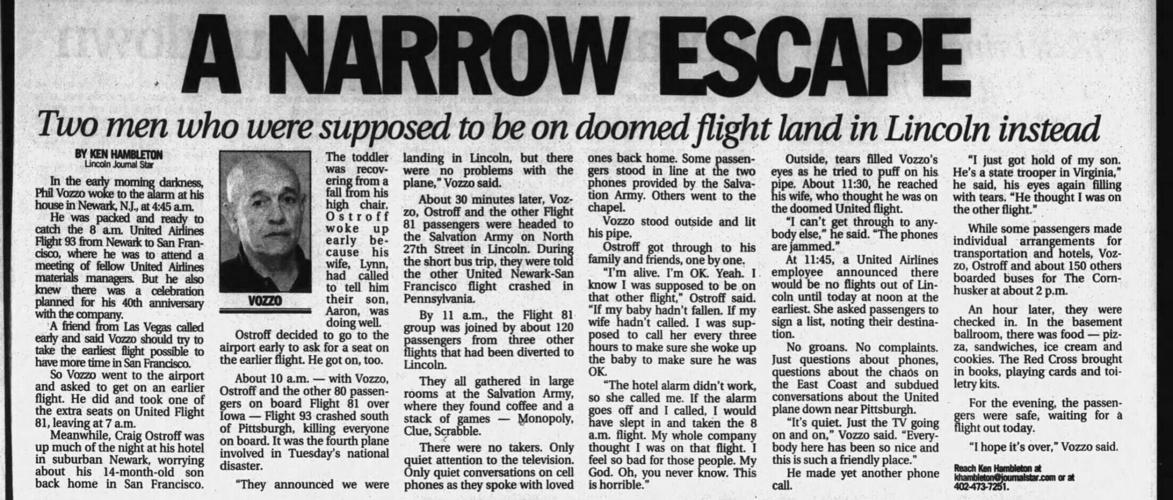 Lincoln Journal Star, Sept. 12, 2001