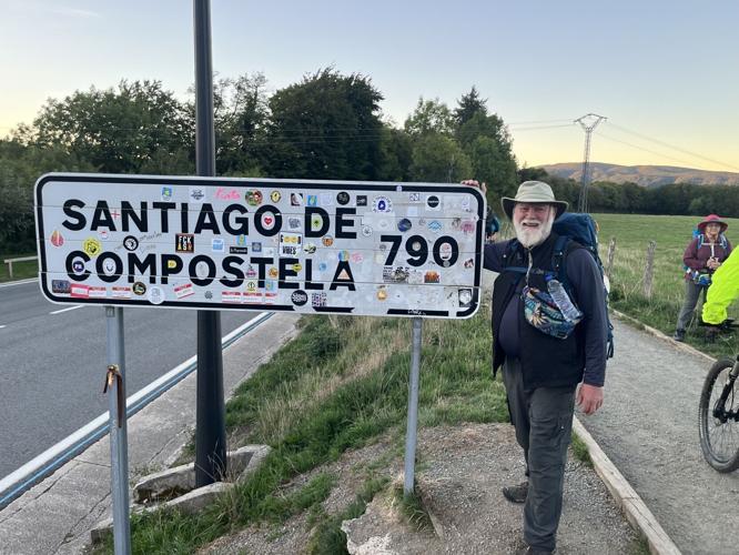 A sign along the way