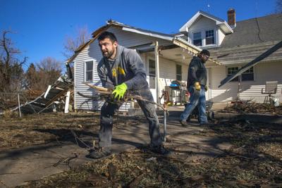 Tornado damage, 12.16